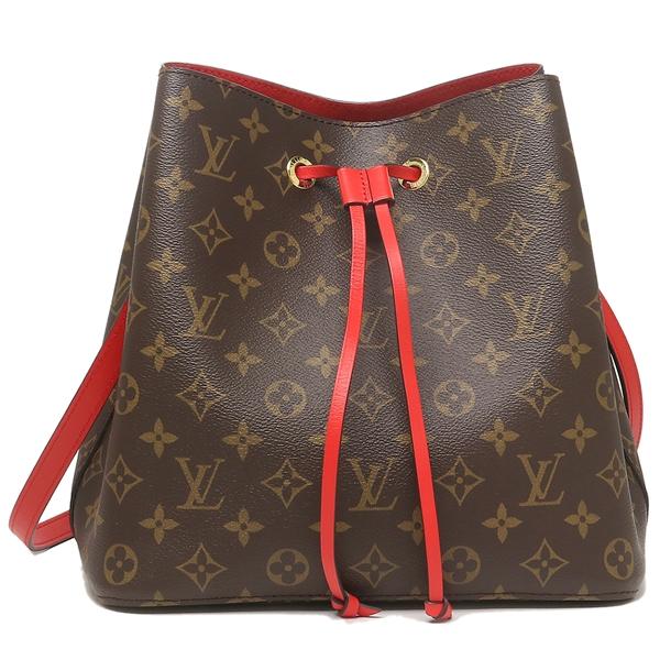 ルイヴィトン ショルダーバッグ ネオノエ モノグラム レッド レディース LOUIS VUITTON M44021｜axes｜05