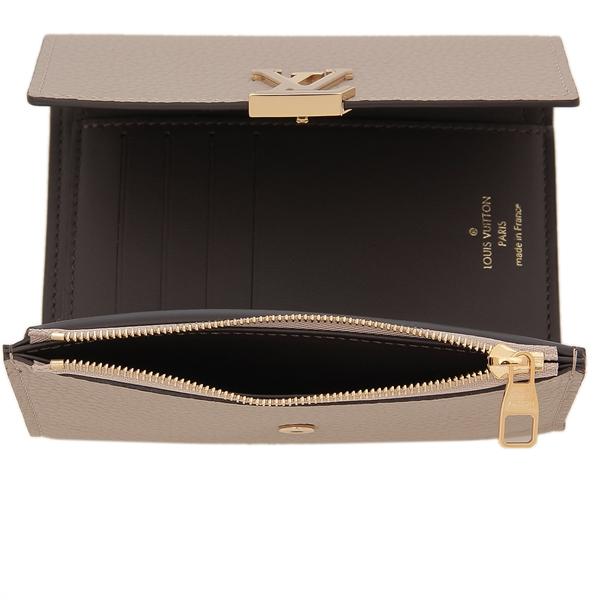 ルイ・ヴィトン 三つ折り財布 ブラウン/ベージュ LOUIS VUITTON ルイヴィトン 三つ折り財布 ポルトフォイユ