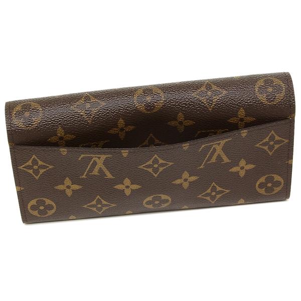 ルイヴィトン 長財布 LOUIS VUITTON M62235 ブラウン/ピンクの画像
