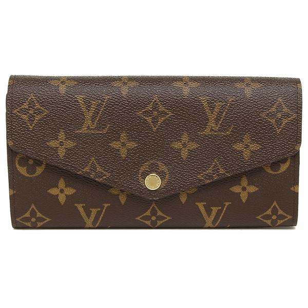 ルイヴィトン 長財布 LOUIS VUITTON M62235 ブラウン/ピンクの画像