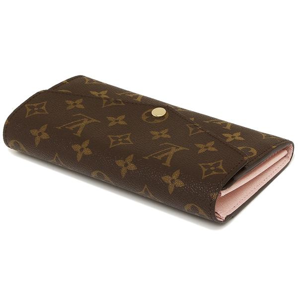 ルイヴィトン 長財布 LOUIS VUITTON M62235 ブラウン/ピンクの画像
