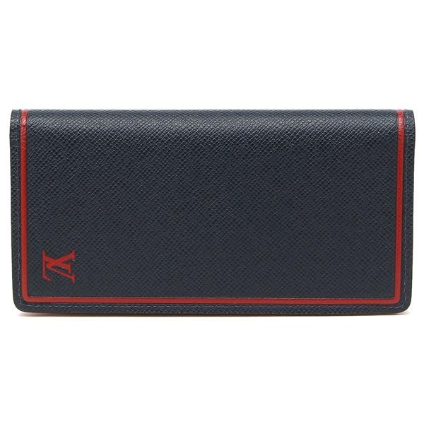 ルイヴィトン 長財布 メンズ Louis Vuitton M ネイビー レッド Lv M Axes 通販 Yahoo ショッピング