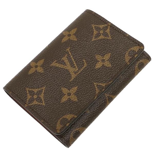 ルイヴィトン カードケース レディース LOUIS VUITTON M63801 ブラウン LOUIS VUITTON（ルイ・ヴィトン） カードケース レディース LOUIS