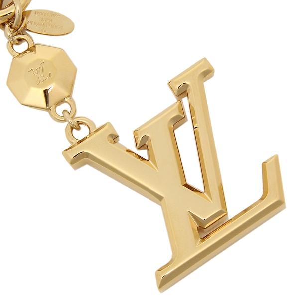ルイヴィトン キーホルダー レディース LOUIS VUITTON M65216 ゴールドの画像
