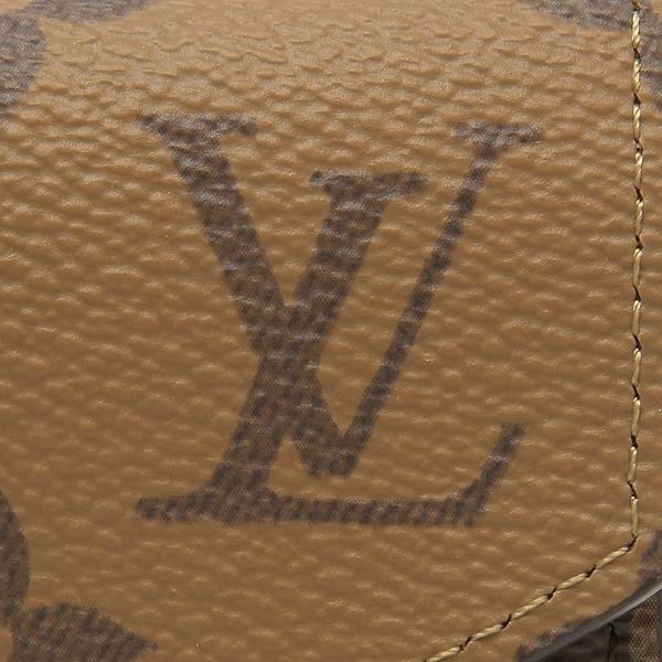 ルイヴィトン 三つ折り財布 ポルトフォイユヴィクトリーヌ ブラウン レディース LOUIS VUITTON M81557の画像
