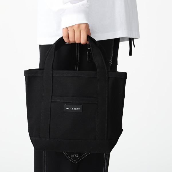 マリメッコ バッグ ハンドバッグ レイドミニペルスカッシィ ミニバッグ ブラック レディース MARIMEKKO 044400 001 marimekko（マリメッコ） ハンドバッグ レイドミニペルスカッシィ ミニ