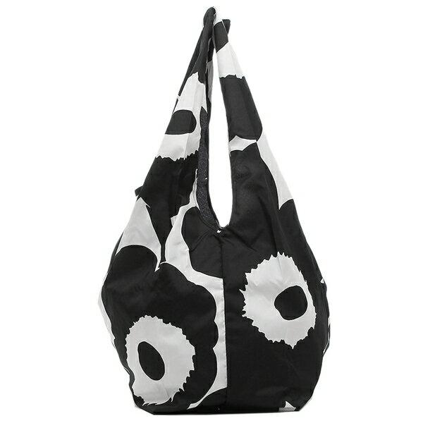 marimekko 花柄 トートバッグ 黒　大きめ marimekko（マリメッコ） トートバッグ ウニッコ エコバッグ 花柄