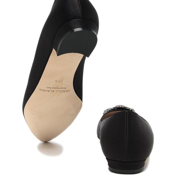 MANOLO BLAHNIK マノロブラニク パンプス ハンギシ フラットシューズ