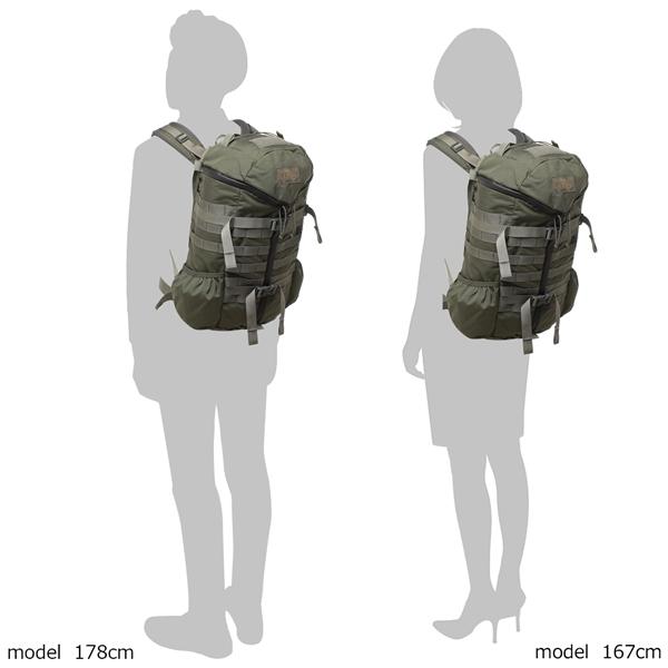 ミステリーランチ MYSTERY RANCH リュック 2 DAY ASSAULT BACKPACK 2ツーデイアサルト 27L バックパック 111183 037 FOLIAGE メンズ レディース A4対応の画像