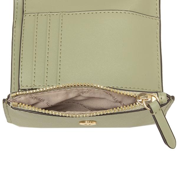 2022年5月新作下旬 最新モデル 【新品】MICHAEL KORS 折財布 モス