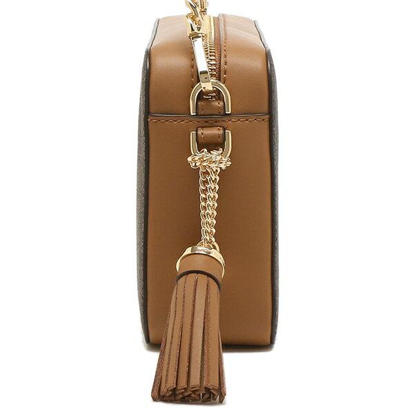 マイケルコース Michael Kors JET SET ジェットセット スモール ショルダーバッグ バッグ PVCコーティングキャンバス レザー レディース ブラウン系 32F5GJ6C5B252 【新品】 MICHAEL KORS（マイケルコース） ショルダーバッグ ジェットセット