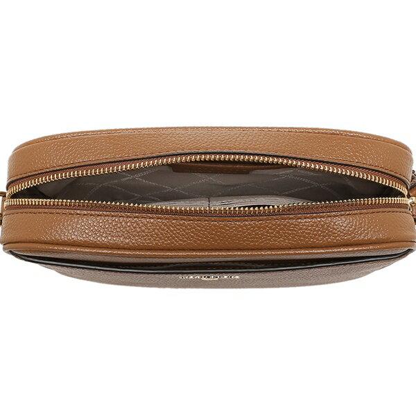 未使用に近い マイケルコース カメラバッグ ショルダーバッグ ロゴ型押し 茶 MICHAEL KORS マイケルコース ショルダーバッグ ジェットセット