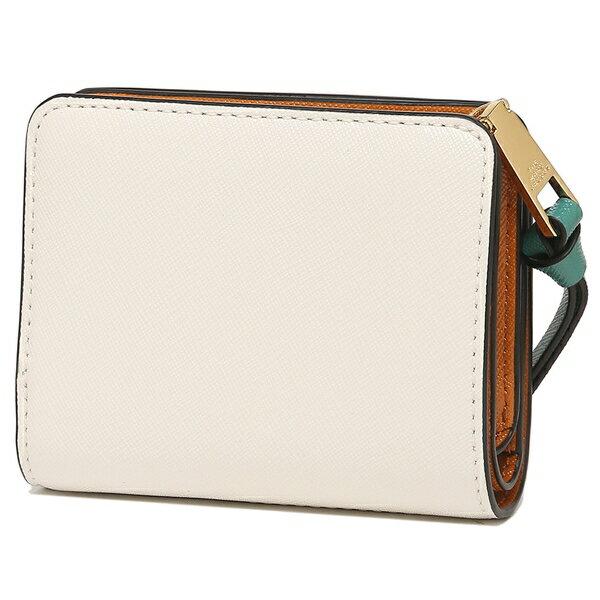 極美品 THE Snapshot Compact Wallet White MARC JACOBS（マーク・ジェイコブス） 財布 THE SNAPSHOT COMPACT