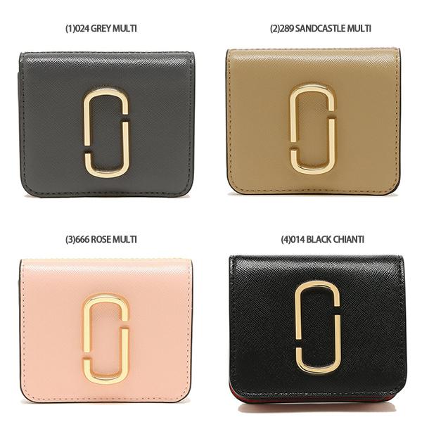 MARC JACOBS（マーク・ジェイコブス） 二つ折り財布 スナップショット