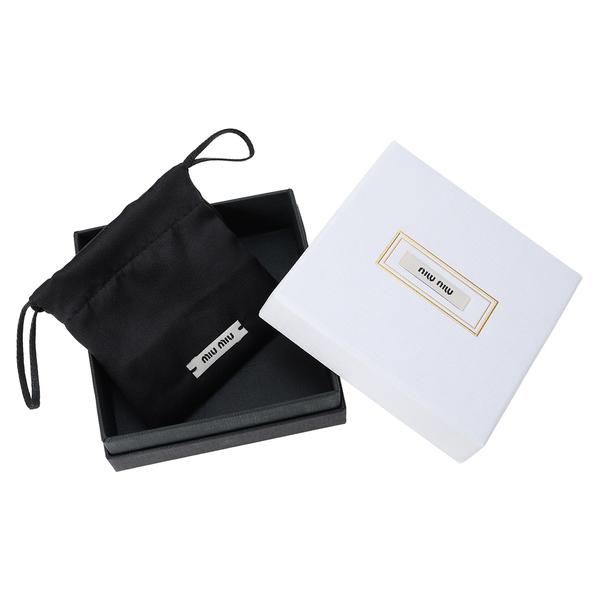 ミュウミュウ ピアス ブルー レディース MIU MIU 5JO912 2F6T F0076の画像