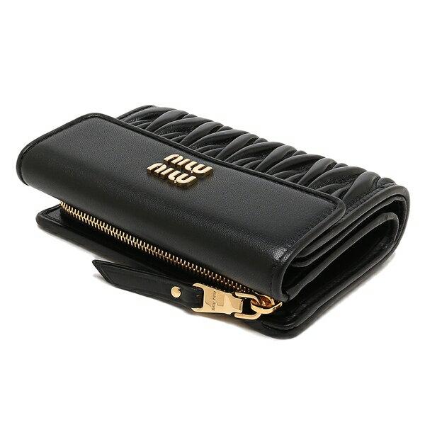 miu miu（ミュウミュウ） 二つ折り財布 マテラッセ レディース MIU MIU