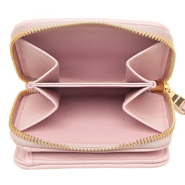 miu miu（ミュウミュウ） 二つ折り財布 マテラッセ ミニ財布