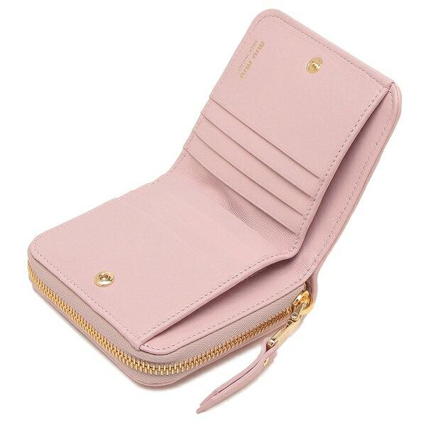 miu ミュウミュウ 二つ折り財布 マテラッセ ミニ財布 レディース MIU 
