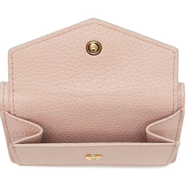 ミュウミュウ 三つ折り財布 ヴィッテロダイノレザー ミニ財布 レディース MIU MIU 5MH021 ADT7 VITELLO DAINO メタルロゴの画像
