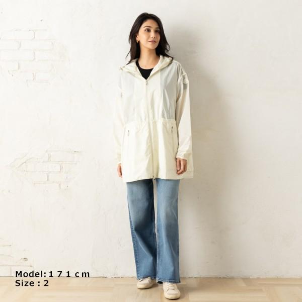 モンクレール ジャケット ウェテ ホワイト レディース MONCLER 1A00086 539ZD 034 WETE JACKET WHITE 撥水の画像