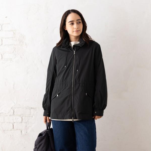 モンクレール ブルゾン エネット ブラック レディース MONCLER 1A00087 5979X 999 ENET SHORT PARKA BLACKの画像