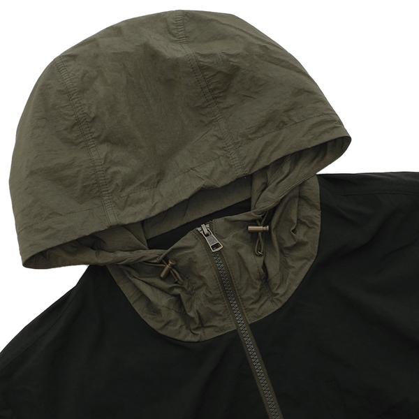 モンクレール ジャケット ジョリー カーキグリーン ブラック メンズ MONCLER 1A00088 59733 99T JOLY JACKET KHAKI BLACKの画像