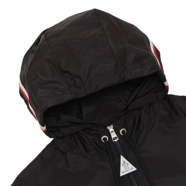 モンクレール ジャケット グランペアーズ ウインドブレーカー ロゴパッチ ブラック メンズ MONCLER 1A00090 54155 999の画像