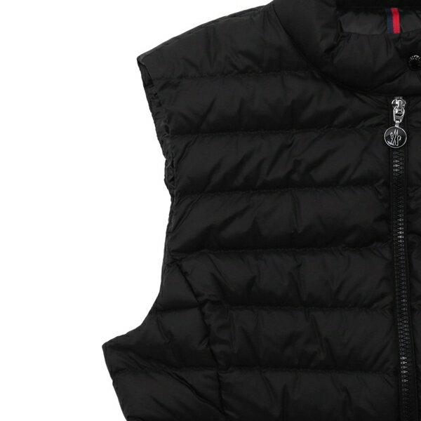 モンクレール ダウンベスト ダウンジャケット コート アイジェン ブラック レディース MONCLER 1A00091 597YF 999の画像