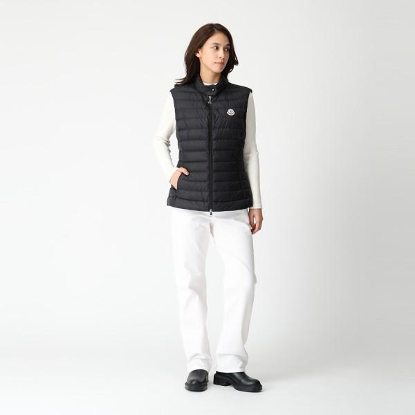 モンクレール ダウンベスト ダウンジャケット コート アイジェン ブラック レディース MONCLER 1A00091 597YF 999の画像
