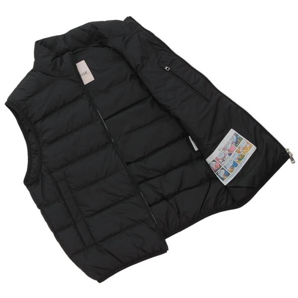 モンクレール ダウンジャケット コート コントリン ダウンベスト ブラック メンズ MONCLER 1A00136 54A81 999の画像