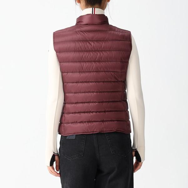 モンクレール ダウンジャケット コート リアーヌ ダウンベスト ワインレッド レディース MONCLER 1A10200 53048 458の画像