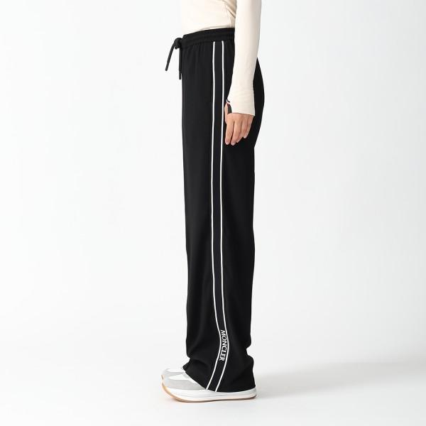 モンクレール パンツ ブラック レディース MONCLER 2A00011 596WF 999の画像