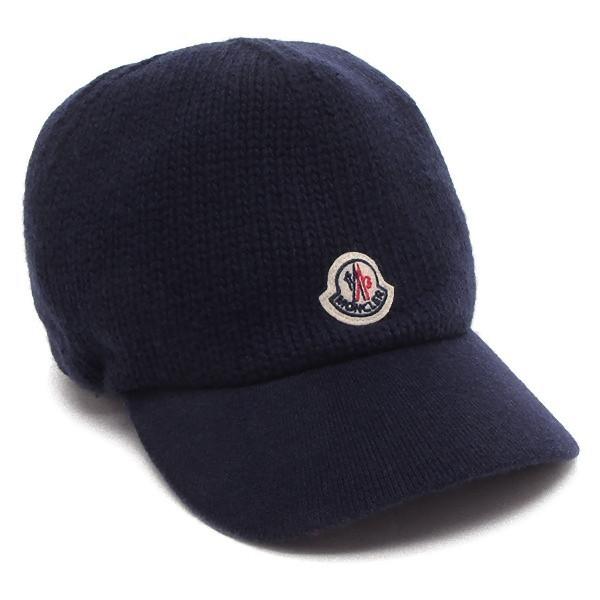 ※新品未使用美品！※ MONCLER ネイビーキャップ MONCLER - 【新品未使用】MONCLER モンクレール キャップ ロゴ