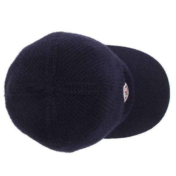 MONCLER モンクレール 帽子 キャップ ネイビー レディース
