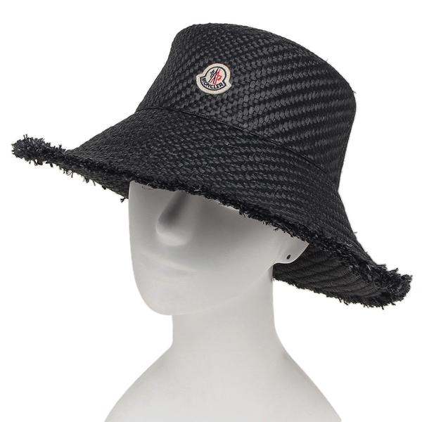 MONCLER 帽子 バケハ 3B00036 0U339 MONCLER モンクレール 帽子 ブラック レディース 3B00036 0U339