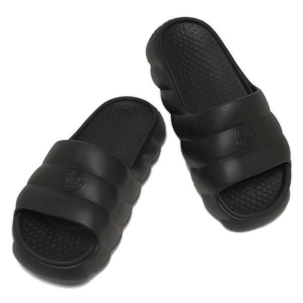 ★【MONCLER(モンクレール)】Slide Mon★ビーチサンダル MONCLER (モンクレール) ロゴデザイン ラバー サンダル MON