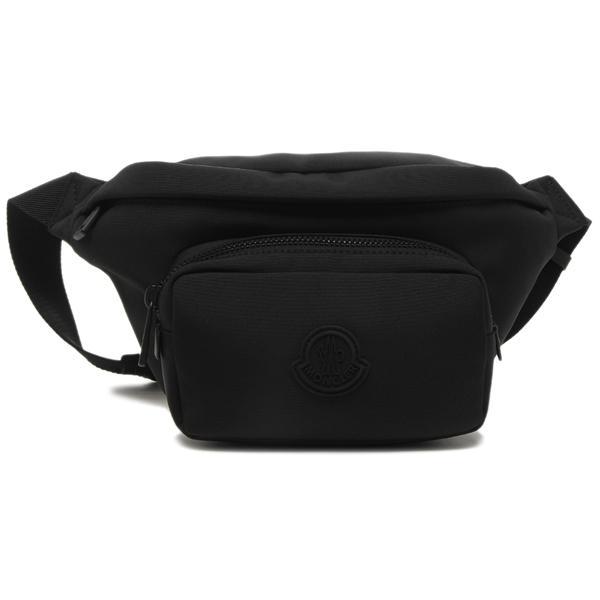 MONCLER モンクレール　DURANCE BELT BAG 黒　ナイロン Black Durance Water-Repellent Belt Bag - Bags & Small Accessories