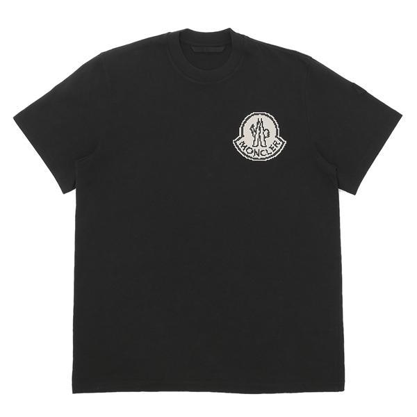 MONCLER モンクレール Tシャツ カットソー ブラック メンズ
