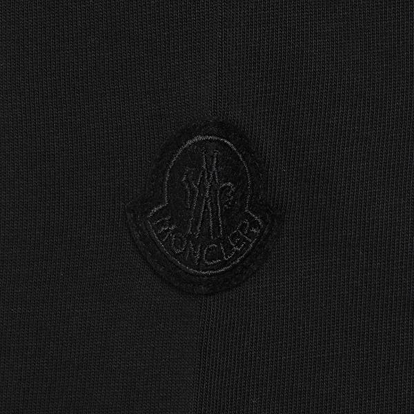 【美品】MONCLER モンクレール LS TSHIRT ラバーロゴ ブラック モンクレール MONCLER LS T-SHIRT （Black） - ファッション通販