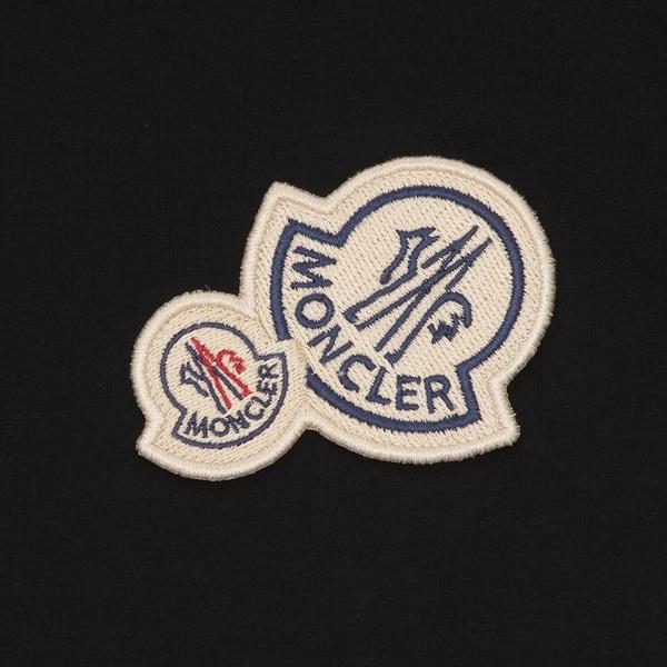 MONCLER モンクレール Tシャツ カットソー ブラック メンズ