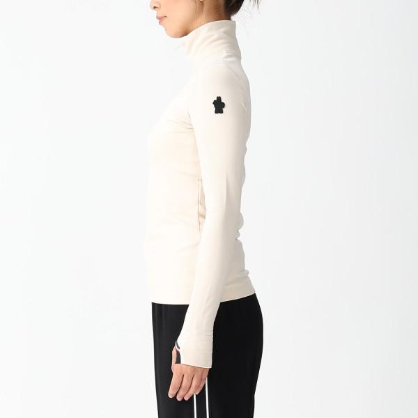 モンクレール Tシャツ カットソー GRENOBLE グルノーブル ホワイト レディース MONCLER 8G00015 899JO 086の画像