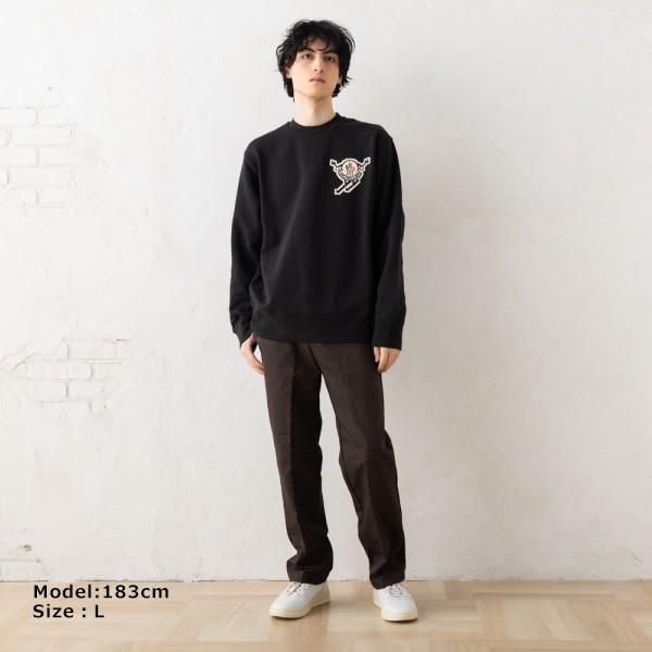MONCLER モンクレール スウェット ブラック メンズ 8G00016 MONCLER モンクレール スウェット ブラック メンズ 8G00016