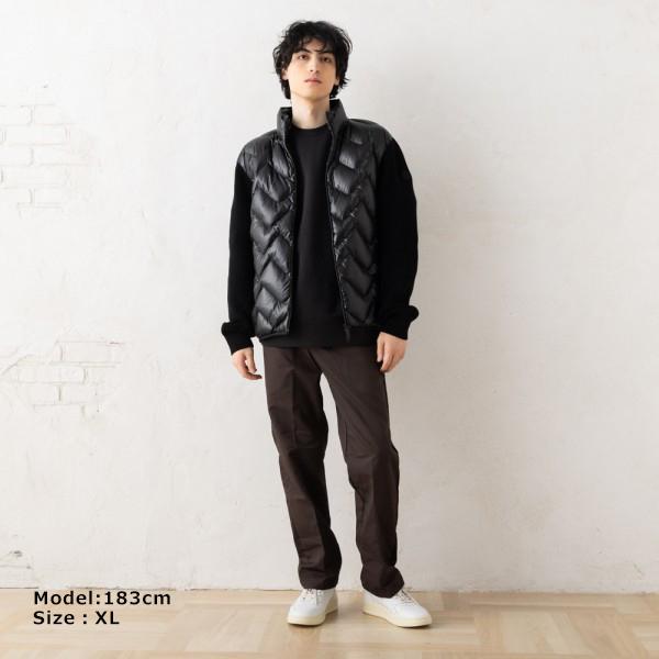 モンクレール カーディガン ボレロ ダウンジャケット コート ブラック メンズ MONCLER 9B00011 M1367 999の画像