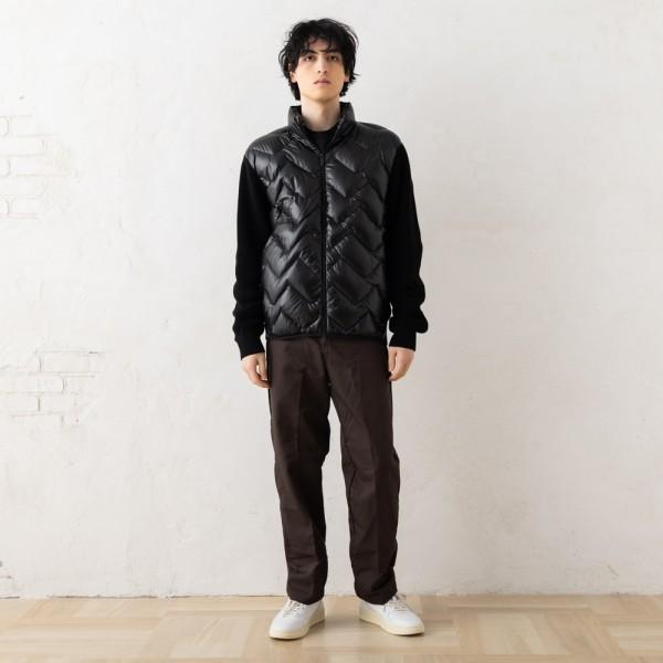 モンクレール カーディガン ボレロ ダウンジャケット コート ブラック メンズ MONCLER 9B00011 M1367 999の画像
