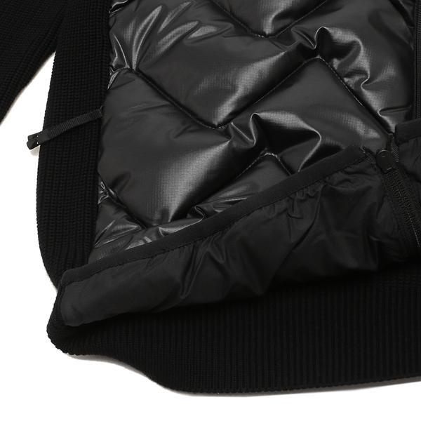 モンクレール カーディガン ボレロ ダウンジャケット コート ブラック メンズ MONCLER 9B00011 M1367 999の画像