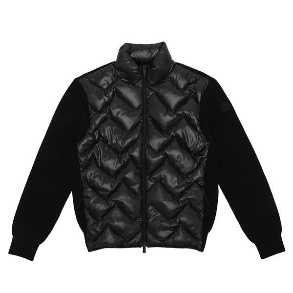 モンクレール カーディガン ボレロ ダウンジャケット コート ブラック メンズ MONCLER 9B00011 M1367 999の画像
