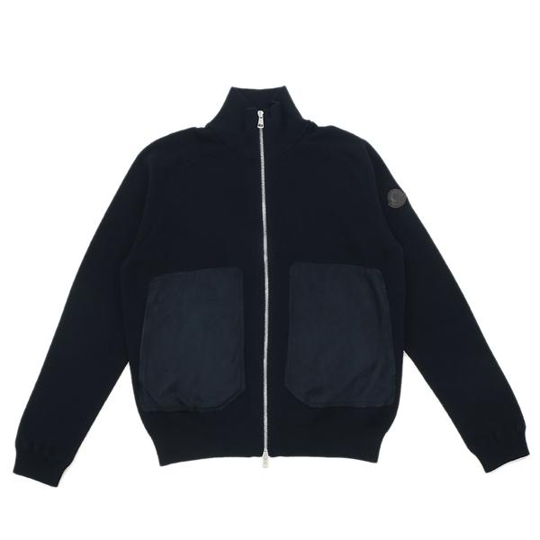 モンクレール カーディガン ボレロ ネイビー メンズ MONCLER 9B00019 M1611 778の画像