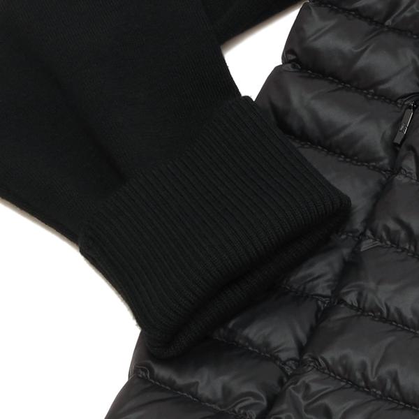 モンクレール ダウンジャケット コート ロゴパッチ ダウン切り替え ブラック レディース MONCLER 9B00032 M1131 999_6
