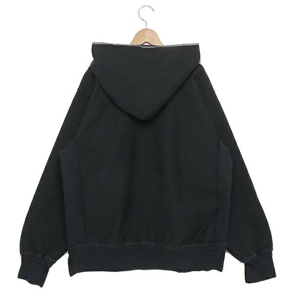 メゾンマルジェラ スウェットパーカー Sサイズ ブラック メンズ レディース Maison Margiela S50GU0190 S25520 900_6