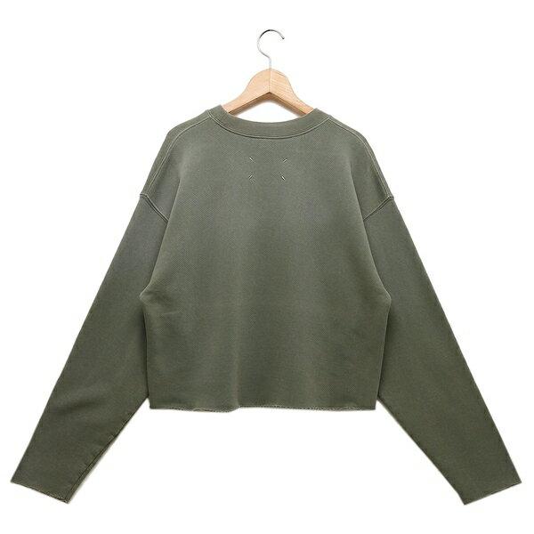 メゾンマルジェラ スウェットシャツ トップス プルオーバー カーキ レディース Maison Margiela S51GU0123 S25580 740_6